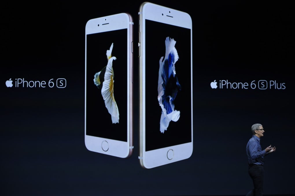 Apple unveiled its new iPhone 6S and 6S Plus, iPad and Apple TV with touch remote in San Francisco on Wednesday. China will be among the first batch of countries to have them on sale. Photo: Xinhua