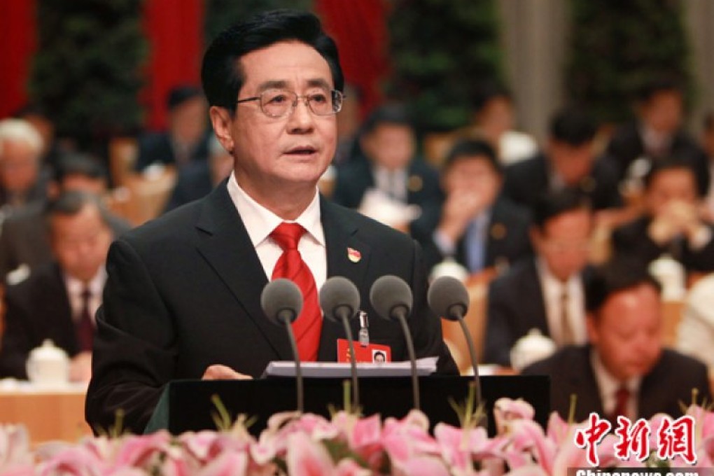 A deputy head of China's anti-corruption agency, Zhao Hongzhu, visited the international police agency in France. Photo: Chinanews.com