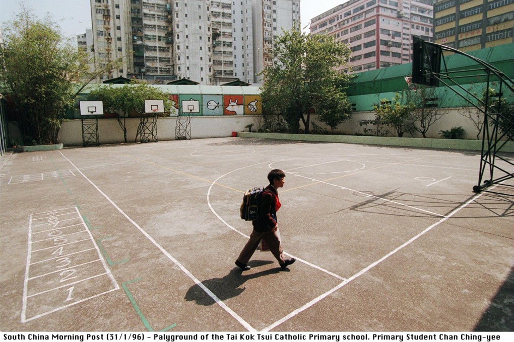 Tai Kok Tsui Catholic Primary School was hit by a food scare. Photo: Robert Ng