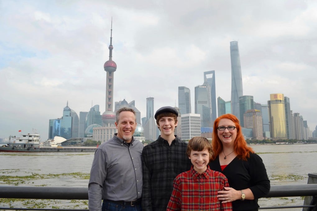 For American Heather Rose-Chase, finding an affordable school in Shanghai for her two sons presented a challenge. Photo: Heather Rose-Chase