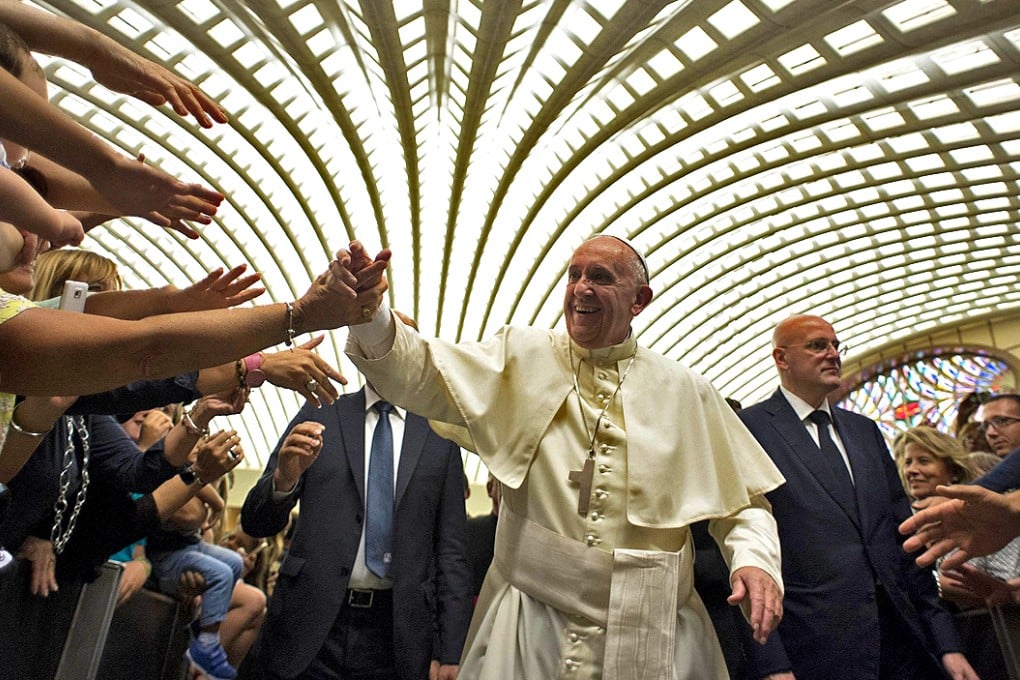 Pope Francis has declared he is ready to make it easier for members of the church to secure an annulment of their marriage. Photo: Osservatore Romano/AFP