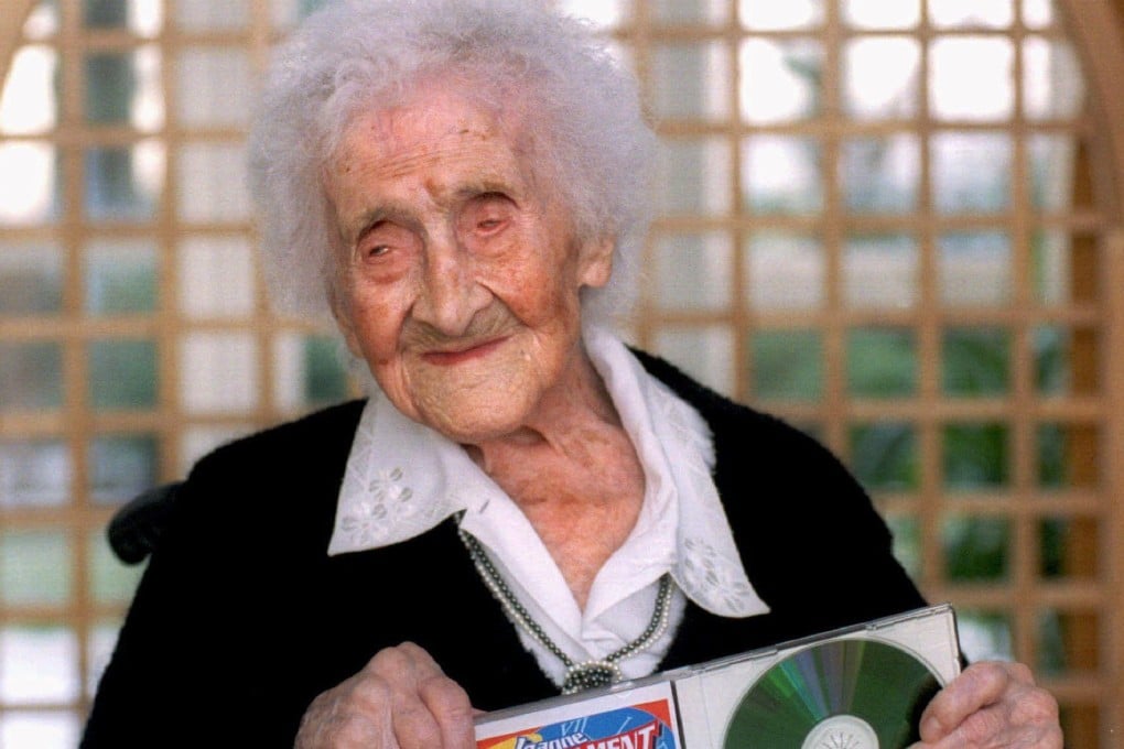 Jeanne Calment died of natural causes in 1997 at the age of 122 after she gave up smoking at 117.  File photo: Reuters