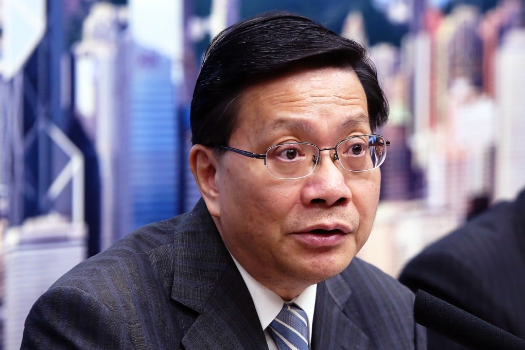 Minister Anthony Cheung is seeking clarifications from the MTR Corporation about the high-speed rail link to Guangzhou. Photo: Sam Tsang