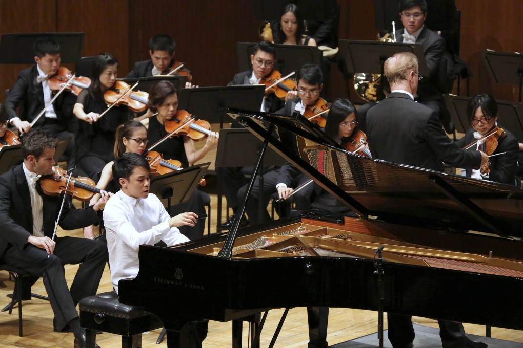 Ben Kim played with finesse but the expected explosions never arrived. Photos: Hong Kong Sinfonietta