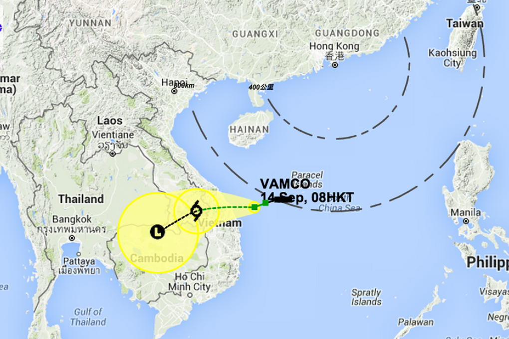 Rain, wind, and a lot of cloud: Hong Kong has a wet and wild week ahead thanks to tropical cyclone Vamco