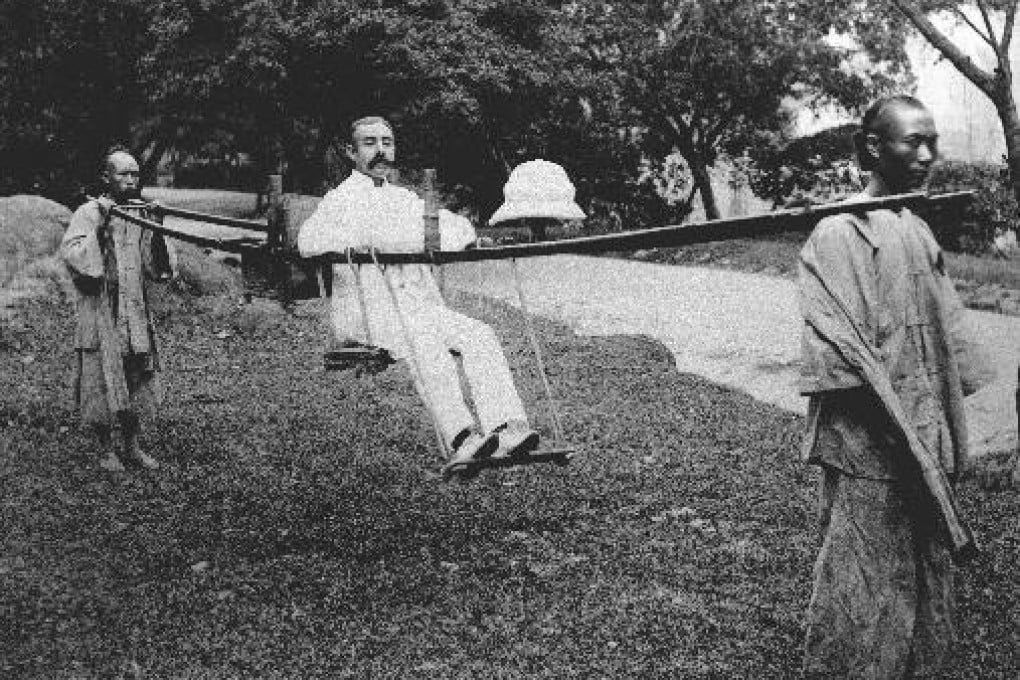 Fanling, old boy . . . getting to the Hong Kong Golf Club in the early 1900s required sedan chairs, rickshaws, police launches, ponies and plenty of walking. And that's before teeing off. Photos: SCMP pictures