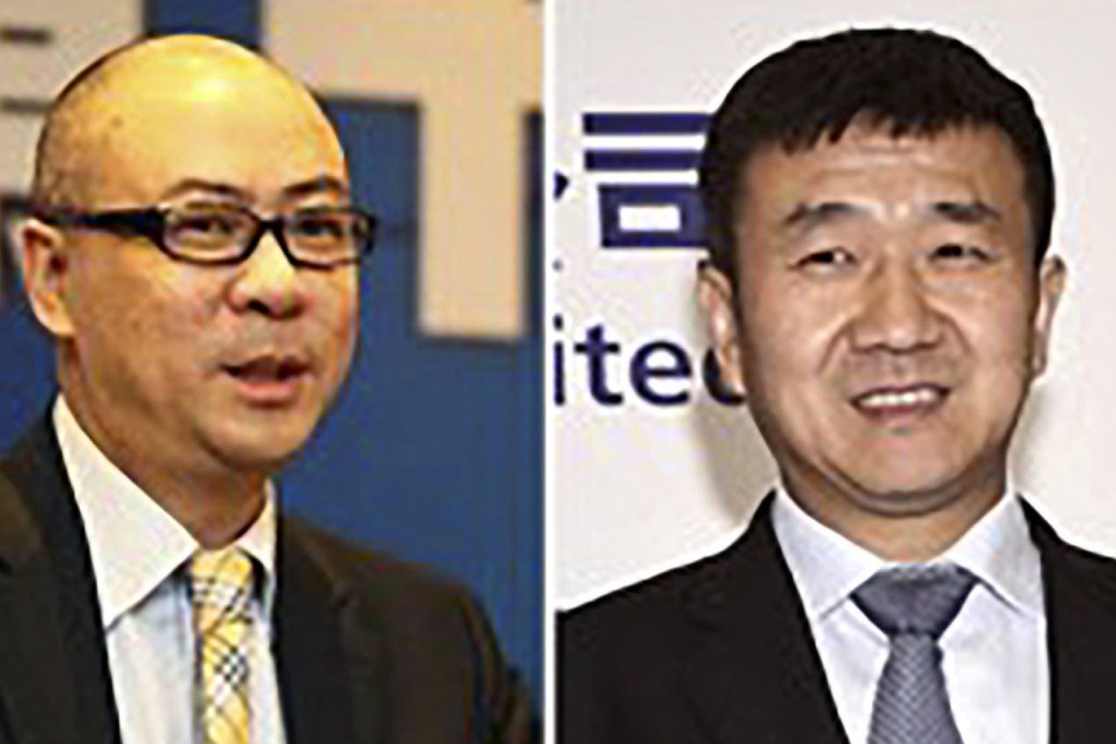 Xu Gang (left) and Ge Xiaobo were taken away last month.