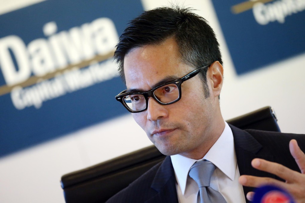 Daiwa Capital Markets economist Kevin Lai slashed his end-2016 target for the yuan from 6.83 to 7.50 against the US dollar. Photo: K.Y. Cheng