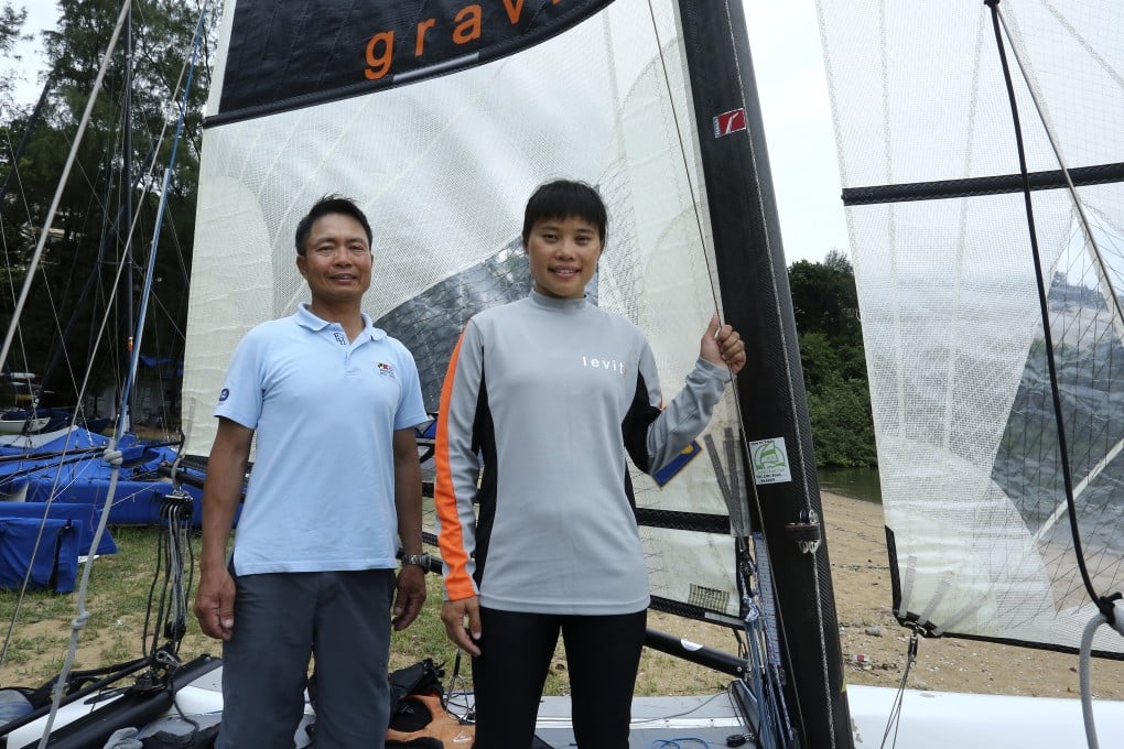 Fung Tat-choi and Chan Yu-ting dream of competing at the Rio Olympics. Photos: Jonathan Wong