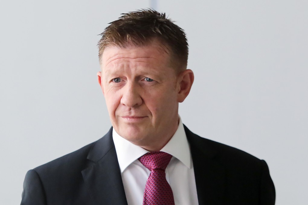 Mark Kirkham outside court. Photo: Sam Tsang