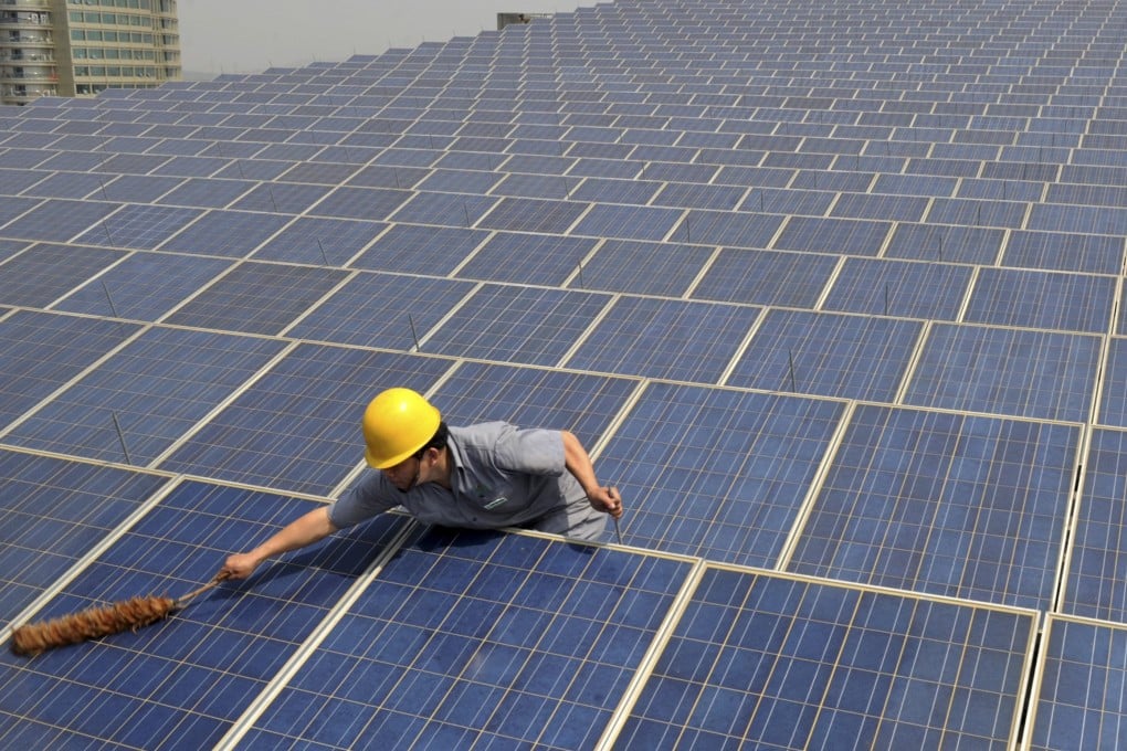Spending on energy conversation and clean technology in China rose 22.7 per cent from January to August compared with the same period last year. Photo: Reuters