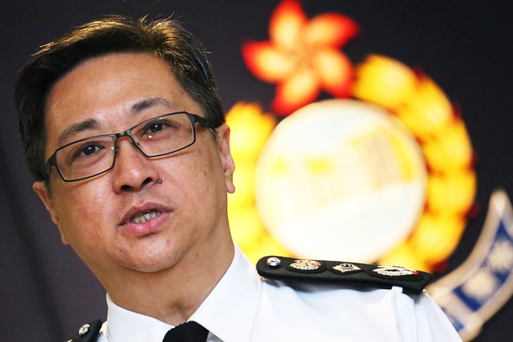 Commissioner of Police Stephen Lo Wai-chung is concerned readers might find the force's history too long and lose interest. Photo: Felix Wong