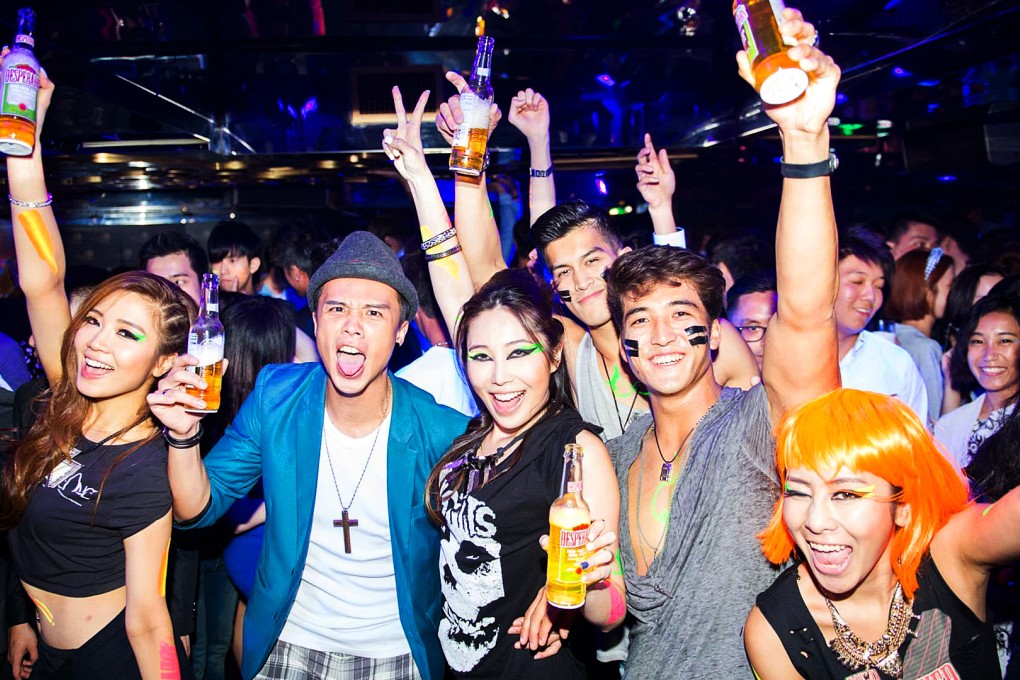 People partying at the Beijing Club in Central. Photo: Beijing Club