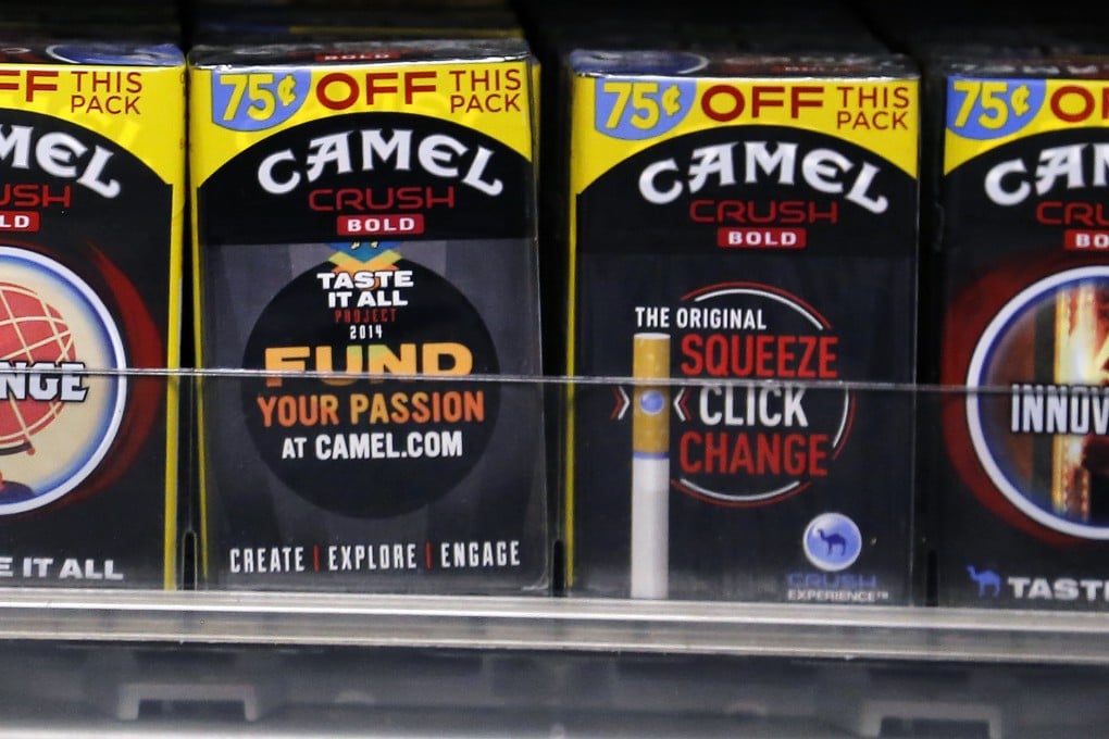 Camel Crush Bold and three other cigarette brands from R.J. Reynolds have been banned from sale because they did not meet the agency’s safety review requirements. Photo: AP