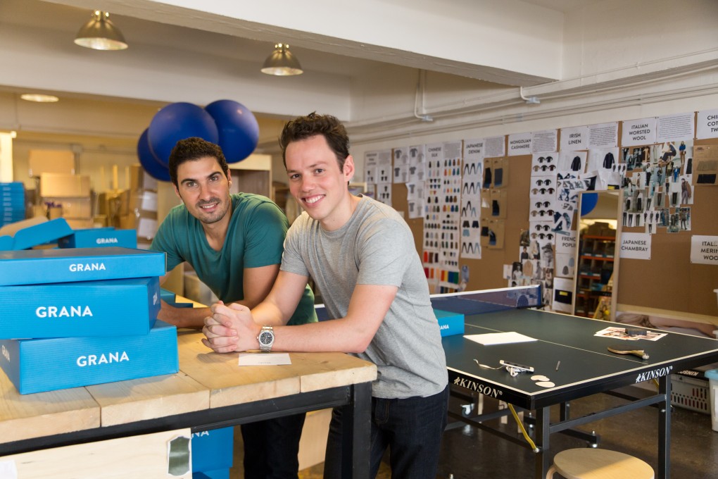 Founders and CEOs of Grana, Luke Grana and Pieter Wittgen.