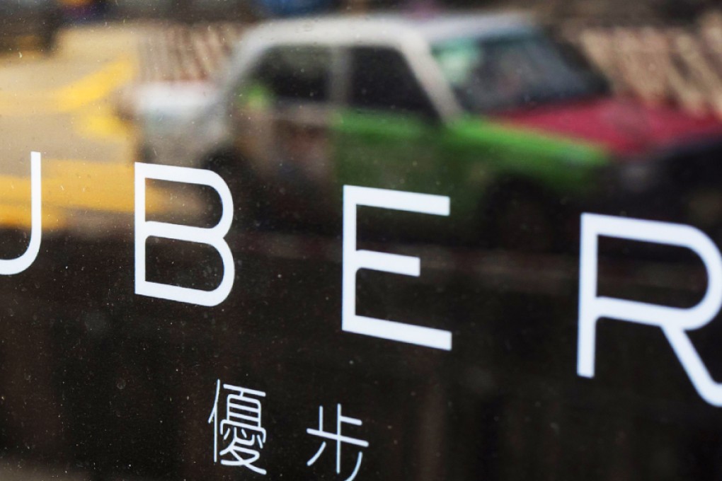 Uber is still popular with Hongkongers despite the government cracking down on its operations in the city. Photo: Reuters