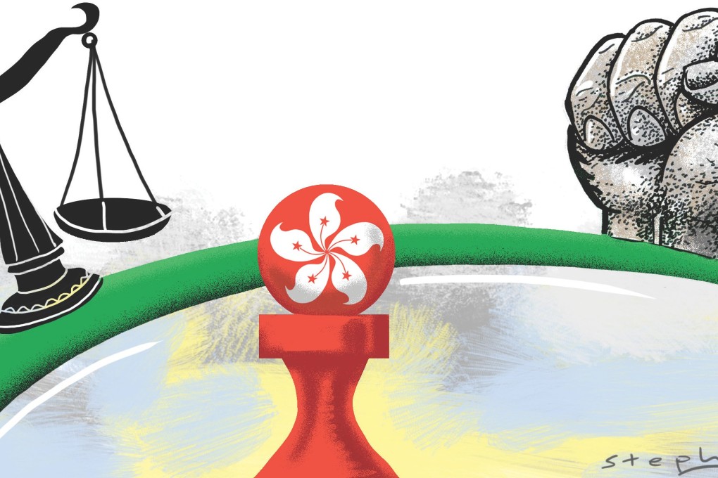 The central government sees separation of powers as a Western concept unsuitable for China. It prefers to describe Hong Kong's system as executive-led.