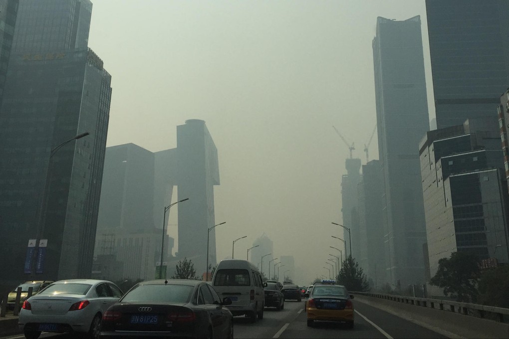 Beijing is notorious for its poor air quality. The central government plans to streamline oversight for the environment. Photo: Simon Song