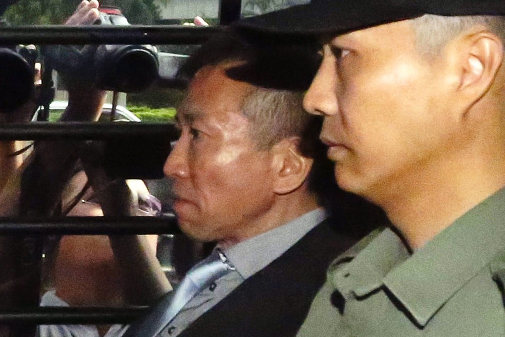 Peter Chan arrives at the Court of Appeal on Thursday. Photo: Nora Tam