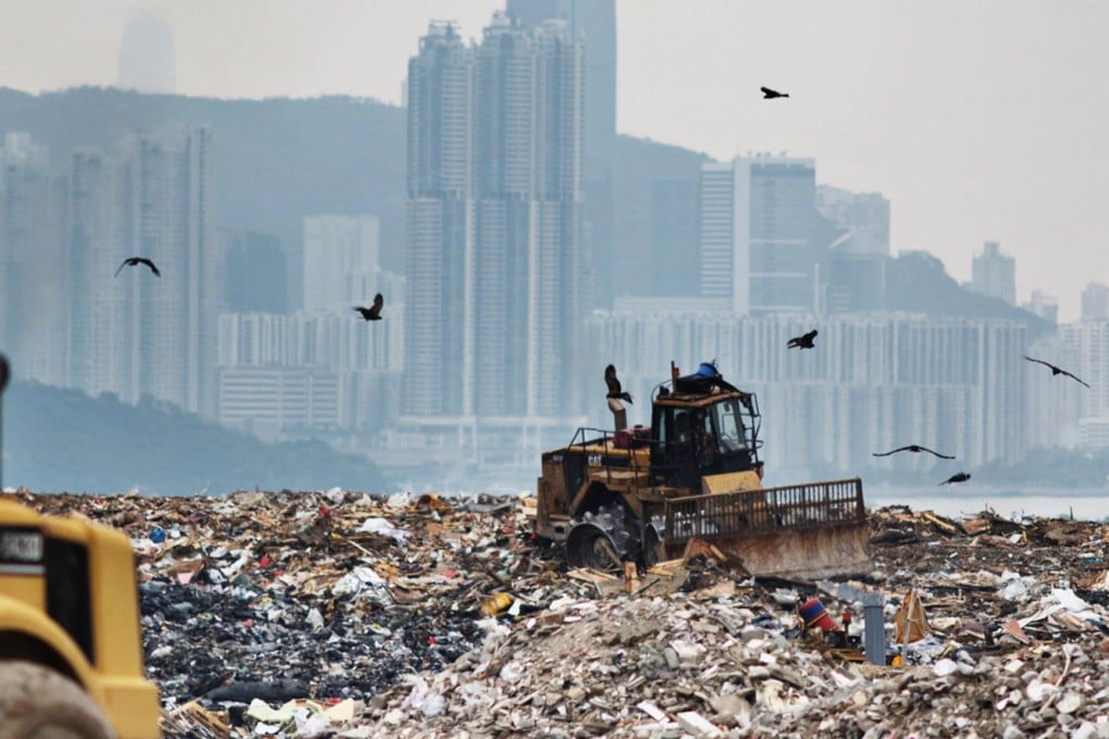 All three landfill sites in the New Territories will be full by 2019, according to a 2013 report by the EPD. Photo: Bloomberg