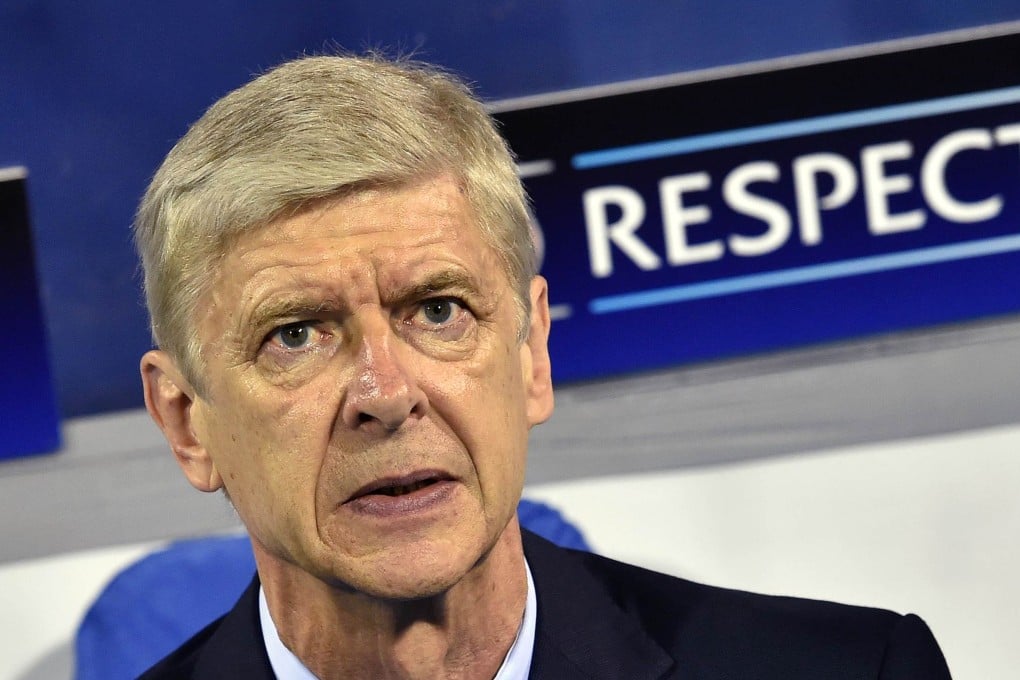 Arsene Wenger looks on. Photo: AFP