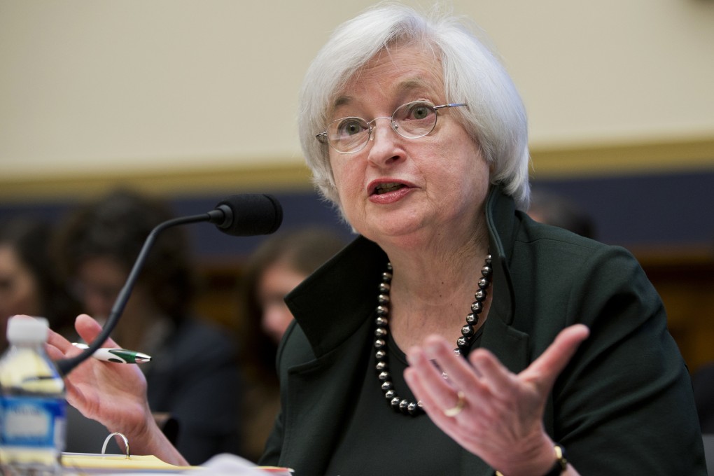 Federal Reserve Chair Janet Yellen testifies on Capitol Hill in Washington as decision time has arrived for the Fed on whether to increase US interest rates. Photo: AP