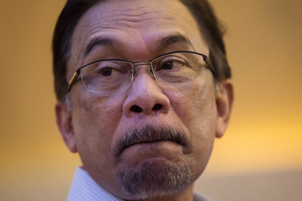 Malaysian opposition leader Anwar Ibrahim was convicted last year of sodomising a male aide and jailed for five years. Photo: EPA