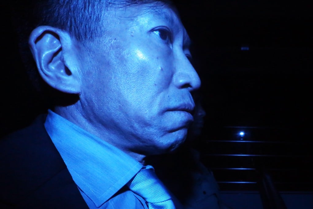 Peter Chan arriving at High Court yesterday for his appeal hearing. Photo: Sam Tsang