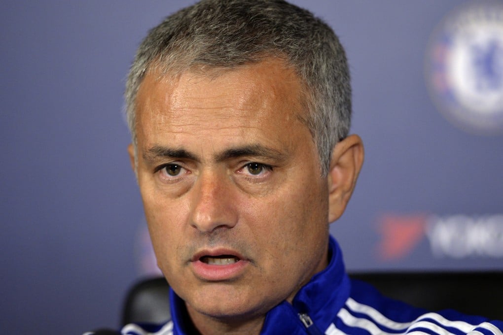 Chelsea manager Jose Mourinho sports a new close cropped hair-do. Photo: Reuters