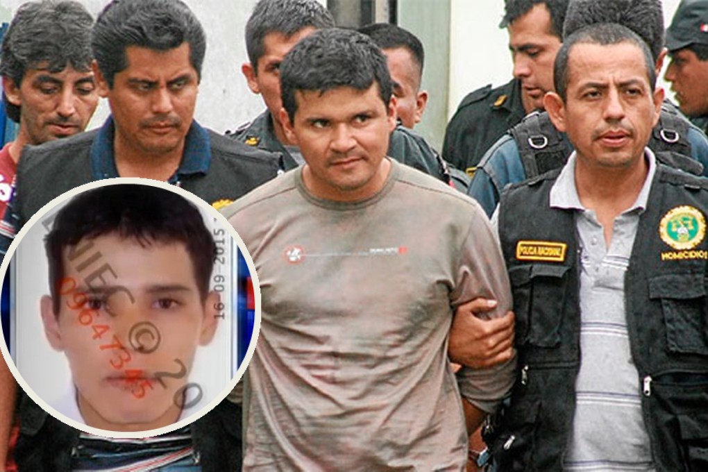 Vayron Jonathan Nakada Ludena (inset), a suspect in six slayings in Japan,  is reportedly the brother of Pablo Nakada Ludena, who killed 25 people in Peru. Photos: SCMP Graphic