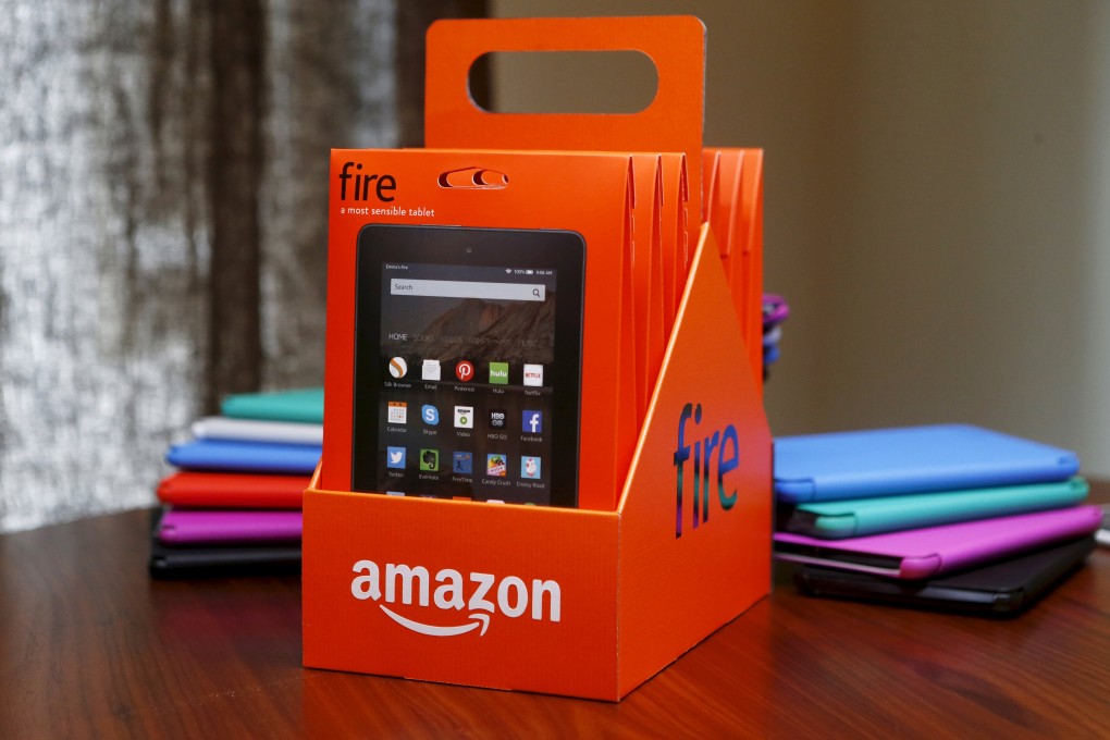 The new Fire tablet will cost US$50. For US$250, you can even buy a six-pack. Photo: Reuters