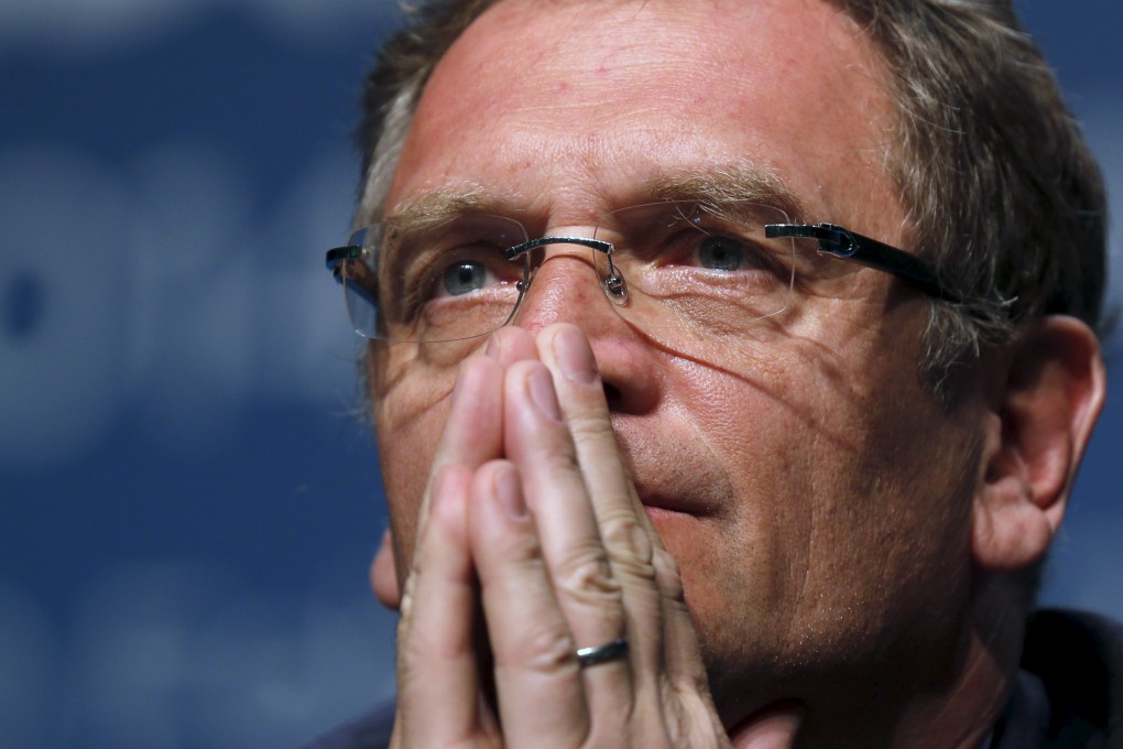 An alleged deal linked to the 2014 World Cup threatens to end Jerome Valcke’s Fifa career months early. Photo: Reuters