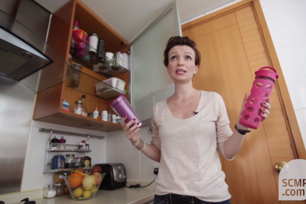 Claire Sancelot in her low-waste Hong Kong home.