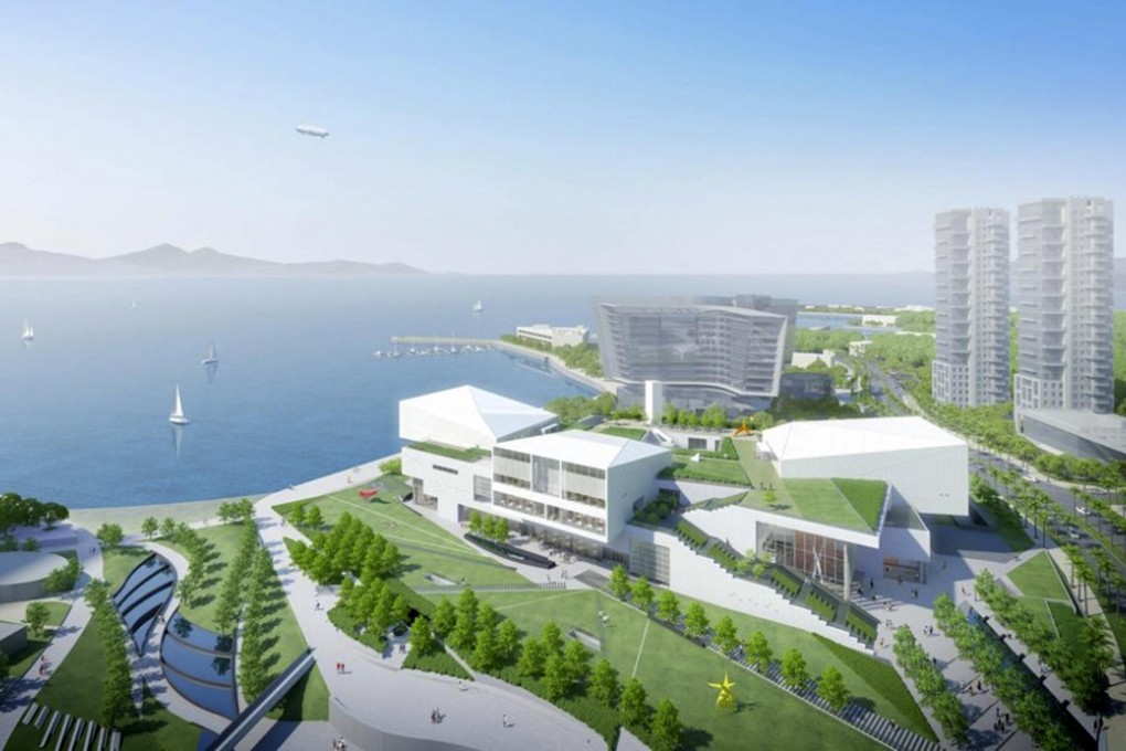 An artist's impression of the Shekou Design Museum by Japanese architect Fumihiko Maki. It is scheduled to open in 2017.