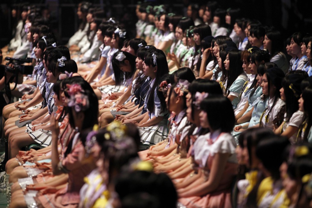 AKB48 is known for its perky routines and high "kawaii," or cuteness, quotient. Photo: Reuters