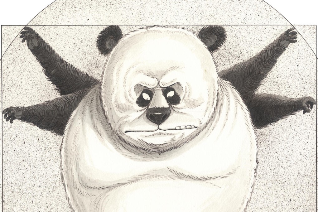 Pandas, yellow umbrellas dominate Post cartoonist Harry Harrison's new show