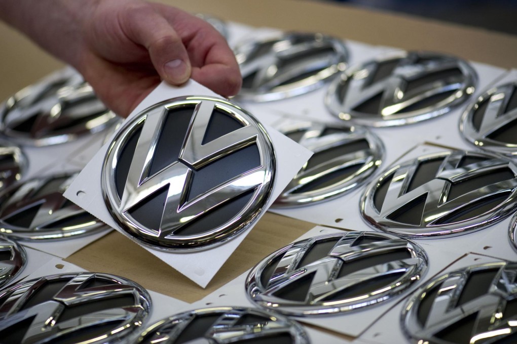 Volkswagen's shares fell more than 20 per cent yesterday. Photo: AFP