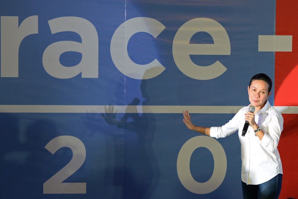 Grace Poe has had a surge in the polls.  Photo: AFP