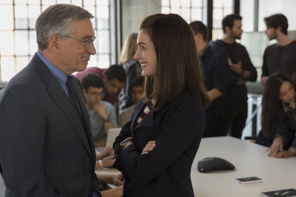 The Intern (Category: IIA) stars Robert De Niro and Anne Hathaway and is directed by Nancy Meyers