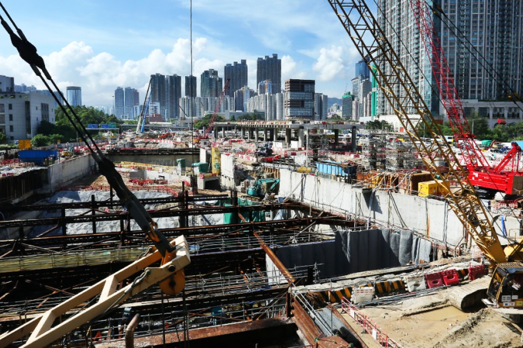 The West Kowloon Terminus for the much delayed and over-budget high-speed rail link to Guangzhou. Photo: Jonathan Wong