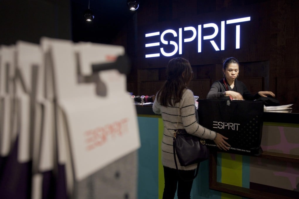 Esprit Holding is revamping its operations to ensure more efficiency in sales and products for distribution. Photo: Bloomberg