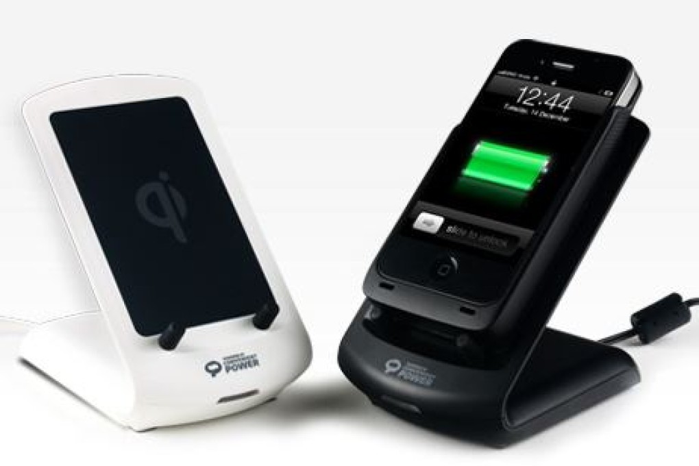 The company's Qi wireless charging pad. It has now gone one better by finding a wireless solution for devices with metal exteriors, which was previously not possible. Photo: SCMP Pictures
