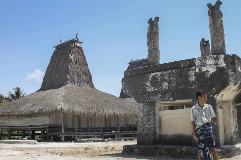 Prai Yawang village, in Sumba, Indonesia. Photos: Chris McCall; AFP