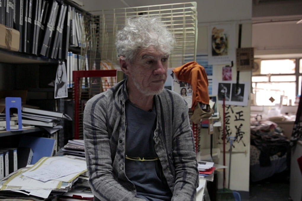 Personal Political Poetic would be a better subtitle for the film, says Christopher Doyle, pictured in his Kowloon Bay studio. Photos: Robin Fall