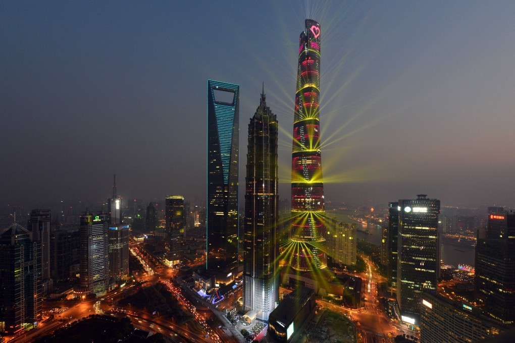 A view of downtown Shanghai as the developer Gemdale won the bidding for a residential site in the Chinese city. Photo: Xinhua