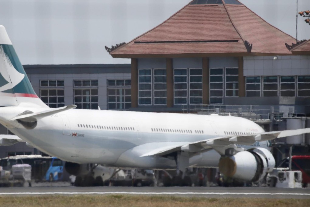 The Airbus A330 was carrying 254 passengers from Perth. Photo: EPA
