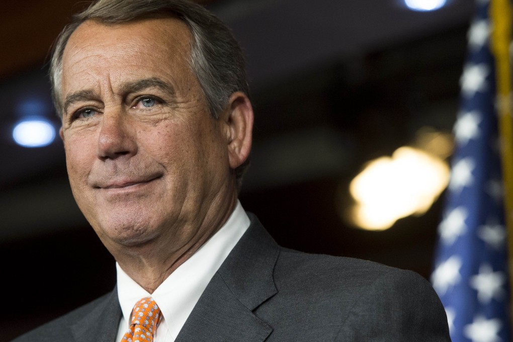 US House Speaker John Boehner is standing down after four years of challenges from within the Republican Party. Photo: AFP