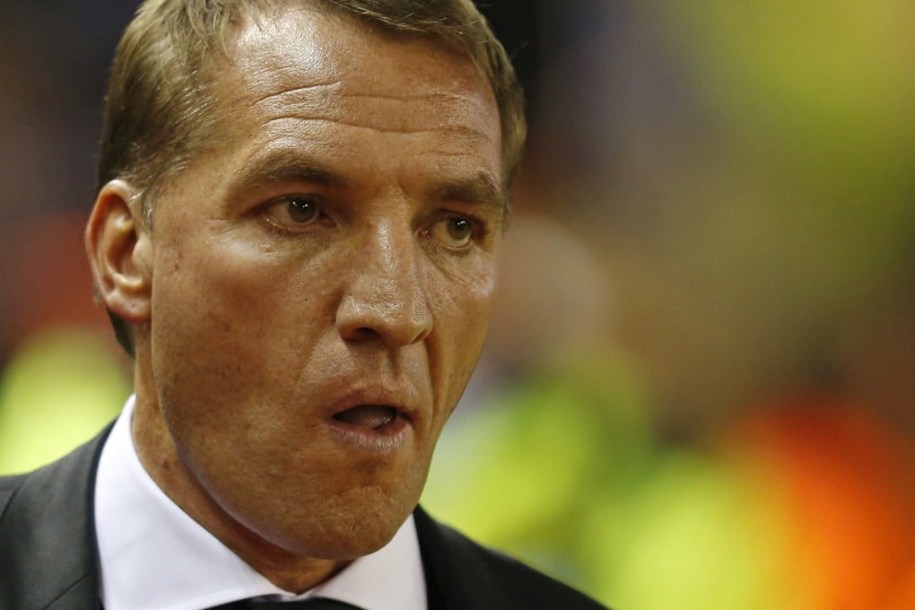 Liverpool manager Brendan Rodgers is desperate for a win over Aston Villa on Saturday. Photo; Reuters