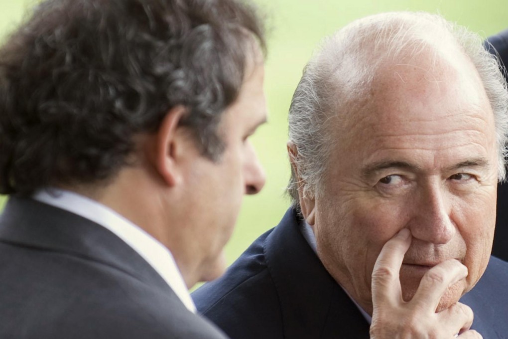 Uefa president Michel Platini has been a close affiliate with Fifa chief Sepp Blatter, but now his chances of winning next year's election for the presidency is in jeopardy.Photo: AP