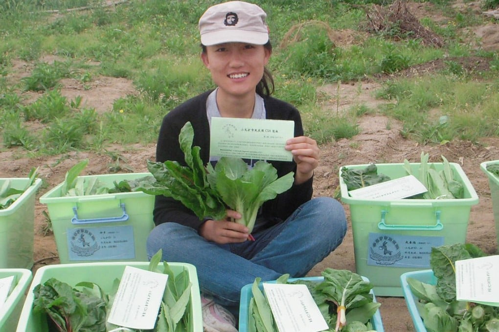 Shi Yan established China's first CSA farm, Little Donkey.